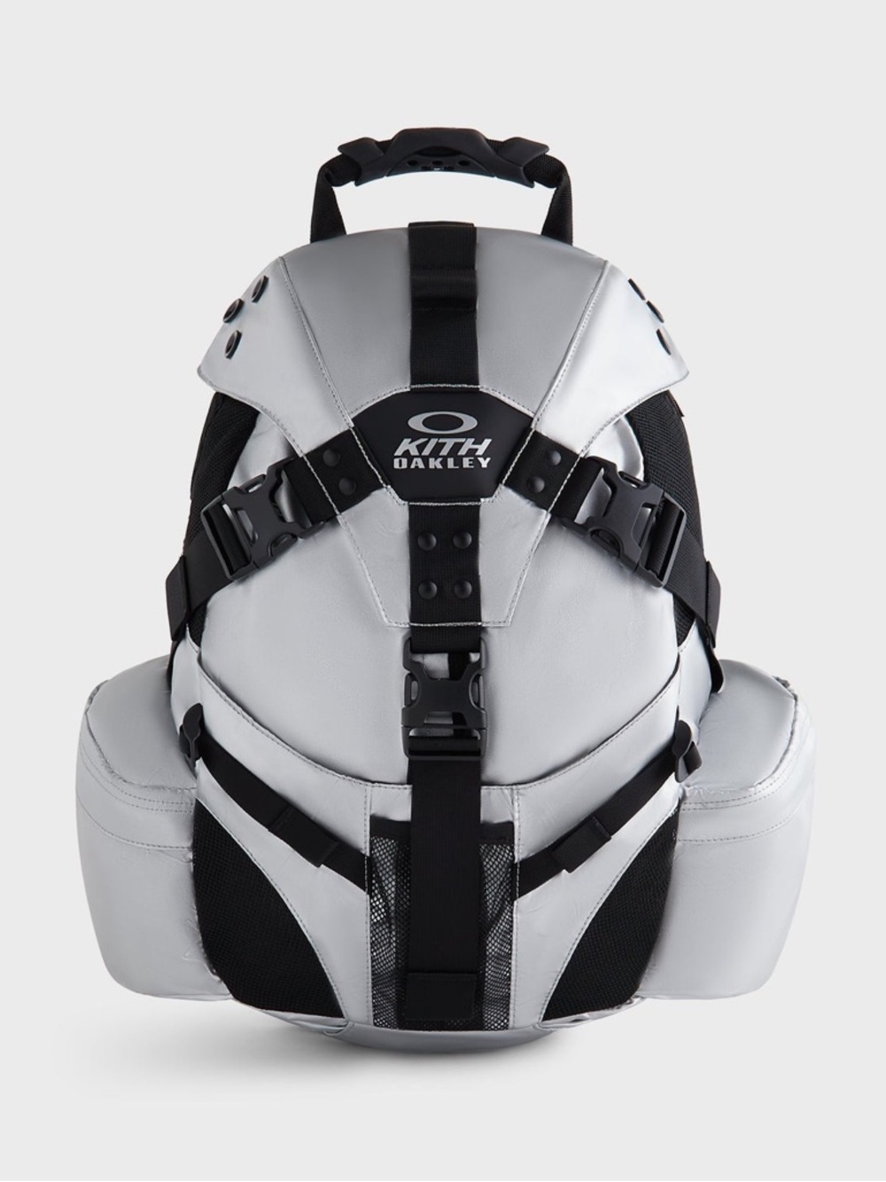 Kith for Oakley Icon RC Backpack in Silver 32L Capacity Padded Laptop Sleeve Bag